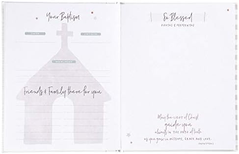 C.R. Gibson Baby Keepsake Memory Book, 9" x 11.13", Little Blessings - Image 6