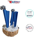 Gift Wrapping Tissue Paper 15X20 480 Pack by A1 Bakery Supplies (Dark Blue) - Image 4