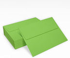 LUXPaper A7 Invitation Envelopes | Peel & Press | 5 1/4" x 7 1/4" | Limelight Green | 80lb. Text | 250 Qty - Image 5