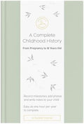 Promptly Journals, A Complete Childhood History: From Pregnancy to 18 Years Old (Aloe Green, Leatherette) | Baby Book and Pregnancy Journal | Baby Memory Book by PromptlyJournals