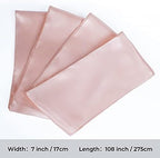 Babenest 50pcs Satin Chair Sashes Ties for Party Wedding, Champagne - Image 6