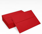 LUXPaper A7 Invitation Envelopes | Peel & Press | 5 1/4" x 7 1/4" | Ruby Red | 80lb. Text | 500 Qty - Image 5