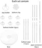 20 Sets Balloon Stand Kits,Balloon Sticks Holder with Base for Table Centerpiece Graduation Birthday Baby Shower Party Decorations - Image 3
