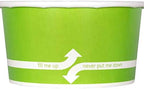 Karat [6oz - 1000 ct] Paper Ice Cream Cups for Hot/ Cold Food - Ideal for Ice Cream, Gelato, Yogurt and Snacks - Green - Image 3