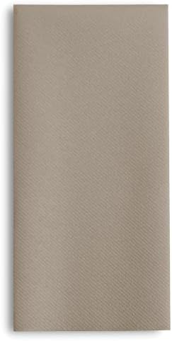 100 Linen-Feel Colored Paper Napkins - Decorative Cloth-Like Beige Dinner Napkins - Soft And Absorbent. For Kitchen, Party, Wedding, Bathroom Or Any Occasion. (Pack of 100) - Image 3