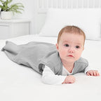 Yoofoss Baby Sleep Sack 6-12 Month 0.5TOG 100% Organic Cotton 2-Way Zipper - Image 6