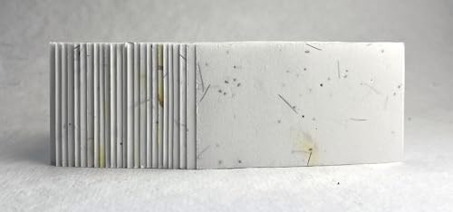 Wildflower Seed Paper Panel Card - Place/Name/Gift - 3.5" x 2" - Set of 48 (43s Yellow & Fern) - Image 4