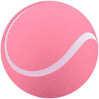 Renaiss 7x7ft Pink Tennis Ball Round Backdrop Cover Tennis Themed Circle Photography Background Tennis Match Sports Theme Birthday Baby Shower Fans Athletes Party Decor Arch Photo Booth Props - Image 2
