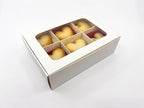 20-Ct White Treat Boxes, 6.5x4.5x1.9in, Window & Dividers - Image 4