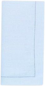 Baby Blue Linen-Like Napkins Disposable Guest Towels, 50ct by Stxys