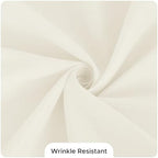 Fitable 8 Pack Ivory Round Tablecloths 70 Inch for 36"-48" Tables - Image 7