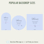 Personalized Baby Shower Vinyl Decal | Custom Welcome Sticker for Wall, Mirror, Acrylic Sign or Photo Backdrop | Elegant Script Design for Gender Reveal and Party Decor w163 - Image 6