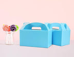 HUAPRINT Treat Gift Boxes, 30 Pack, Blue, 9.45x5x5 IN - Image 6