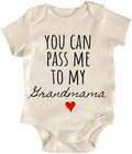 Grandmama Announcement Baby Gift Baby Bodysuit by NorthForkForager