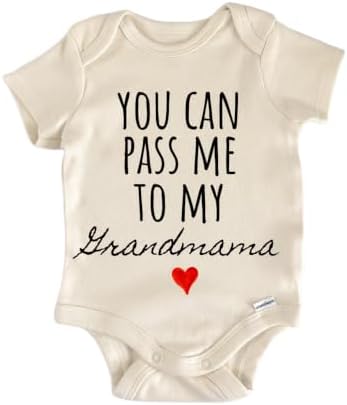 Grandmama Announcement Baby Gift Baby Bodysuit by NorthForkForager