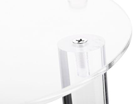 3 Tier Large Acrylic Glass Round Wedding Cake Stand, 10'' 12'' 13.5'' - Image 4