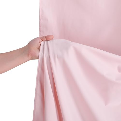 Dusty Rose Backdrop Curtains 20ftx8ft Wedding Polyester Photo Drapes - Image 6