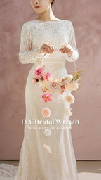 Ling's moment Artificial Pink Flowers Combo, Blush & Hot Pink, Deluxe - Image 5