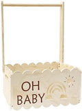 Infant Shower Crate Storage Bin Container Decorative Box Display by Unknown