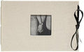 Kolo Noci Small 4x6 Photo Album, Holds 24 Photos, Ideal for Weddings and Baby Books, Platinum by KOLO