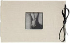 Kolo Noci Small 4x6 Photo Album, Holds 24 Photos, Ideal for Weddings and Baby Books, Platinum by KOLO