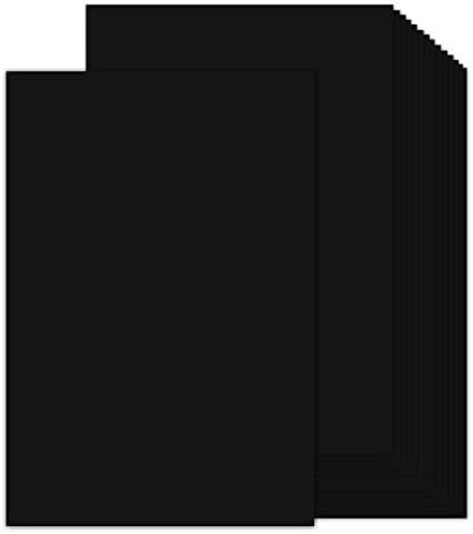 100 Sheets Black Cardstock 11x17 Thick Paper by Goefun