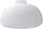 Large White Hanging Paper Lanterns Paper Lamp Shade, 2Pcs, 18inch by TopAAA