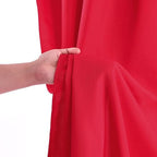 Red Backdrop Curtains 20ftx10ft Christmas Polyester Photo Drapes - Image 6