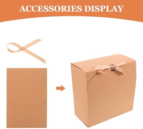 Bridesmaid Proposal Box 10pcs Paper Ribbon Closure for Wedding Cookies - Image 3