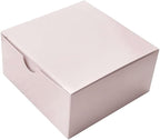 Efavormart 100 Pack 4"x4"x2" Blush Rose Gold Cake Favor Boxes, Matte Cardstock Candy Treat Gift Boxes for Bridal Shower and Baby Shower - Image 6