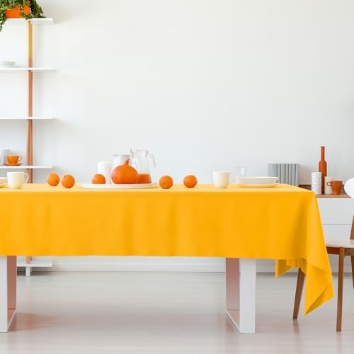 Whaline 16 Pcs Fall Plastic Tablecloth Pink Orange Rectangle Table Cover 4 Colors Waterproof Table Cloth for Autumn Thanksgiving Decoration Supplies, 54 x 108 Inch - Image 5