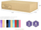 PACKHOME 6 Extra Large Kraft Gift Boxes 17.5x11.3x4.3in with Magnetic Lids - Image 2