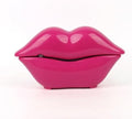 Hot Pink Lip Shape Audio Guest Book Wedding Phone, Motion Sensor to Play Welcome Greeting Voice, Infrared Sensor Voice Recorder, Suitable for Wedding, Hotel Reception, Store Greeting by FESTRING