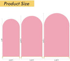 3PCS Metal Arch Backdrop Stand,6+6.6+7.2FT with Covers,Balloon Arch Stand - Image 3
