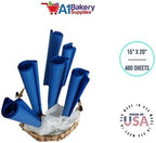 Gift Wrapping Tissue Paper 15X20 480 Pack by A1 Bakery Supplies (Dark Blue) - Image 3