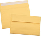 LUXPaper A9 Invitation Envelopes | Peel & Press | 5 3/4" x 8 3/4" | Gold Metallic | 80lb. Text | 1,000 Qty - Image 6