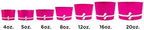 Karat [4oz - 1000 ct] Paper Ice Cream Cups for Hot/ Cold Food - Ideal for Ice Cream, Gelato, Yogurt and Snacks - Pink - Image 7