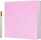 Vienrose Large Self Adhesive Scrapbook 60 Pages 13 x 12.6 in Pink by Vienrose