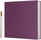 Vienrose Self Adhesive Photo Album, 60 Pages, 11 x 10.6 in, Purple by Vienrose