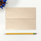 LUXPaper A7 Invitation Envelopes | Peel & Press | 5 1/4" x 7 1/4" | Taupe Metallic | 80lb. Text | 1,000 Qty - Image 4