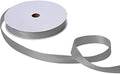 Jillson Roberts Bulk 1-Inch Double Faced Satin Ribbon Available in 20 Colors, Silver, 100 Yard Spool (BFR1014) by JillsonRoberts