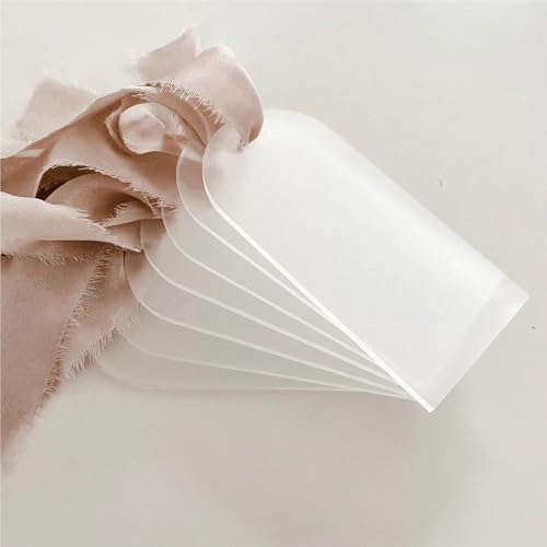 100Pcs Acrylic Place Cards for Wedding Seating Chart Arch Name Tags DIY - Image 4