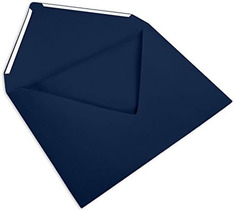Darling Souvenir A6 Navy-Blue Invitation Envelopes (4 3/4 x 6 1/2) Euro V-Flap 80 LBS Self-Adhesive Perfect for Weddings, Birthday, Baby Shower,Greeting Cards -Packs & Colours Available - Image 4