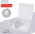 Large Gift Boxes with Lids 5 Pcs 13X9X4 In White Magnetic Gift Box Large - Image 4