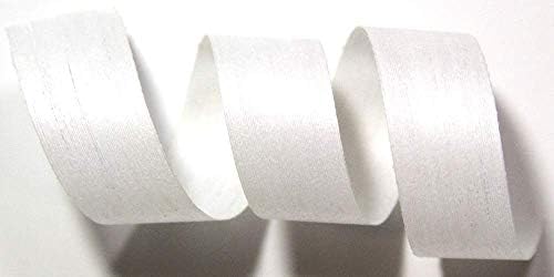 Natural Cotton Curling Ribbon for Gift Wrapping | 100% Biodegradable Holiday Gift Ribbons for Presents & Ribbons for Crafts | Colored Curling Ribbon | 3/16, 1/2 & 5/8 Inch (White) by CreamCityRibbon
