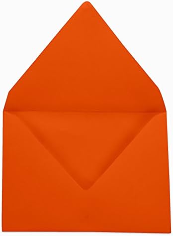 A7 Size Wedding Invite Envelopes Euro V-Flap 80lbs (5 1/4 x 7 1/4) Stationary - Packs & Colors Available - Image 3