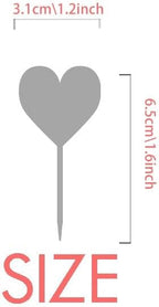 Indian Line Drawing Totem Pole Face Toothpick Flags Heart Lable Cupcake Picks - Image 2