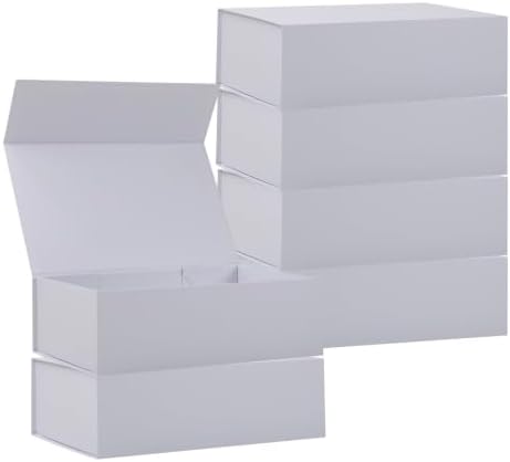 iloMAOZX White Gift Box, 14x9x4.5 Inch Gift Boxes for Presents & Packaging by Unknown