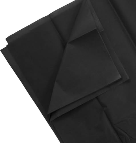 JAM Paper Tissue Paper - Black - 100 Sheets/Pack - Image 3