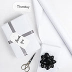 RUSPEPA White Wrapping Paper Solid Color for Wedding, Birthday, Shower, Congrats, and Holiday - 30 inches x 100feet - Image 4